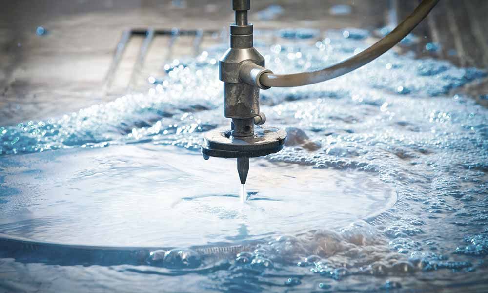 TDS Duddeck Dichtungen GmbH Fertigung mit Wasserschneider